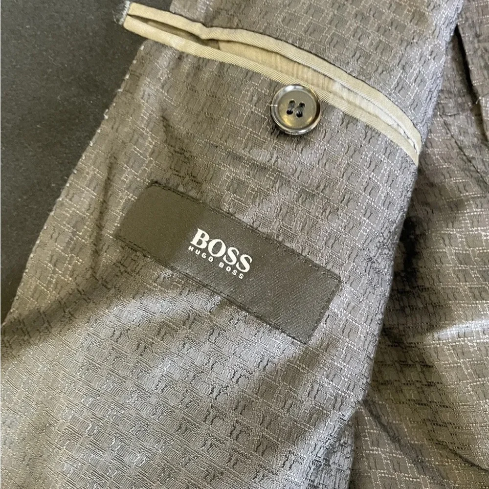 HUGO BOSS Pure COLOMBO Cashmere‎ Maselli Sports Jacket in Black Size 42 R